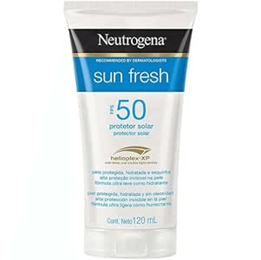 Neutrogena Sun Fresh Protetor Solar Corporal FPS 50, 120ml