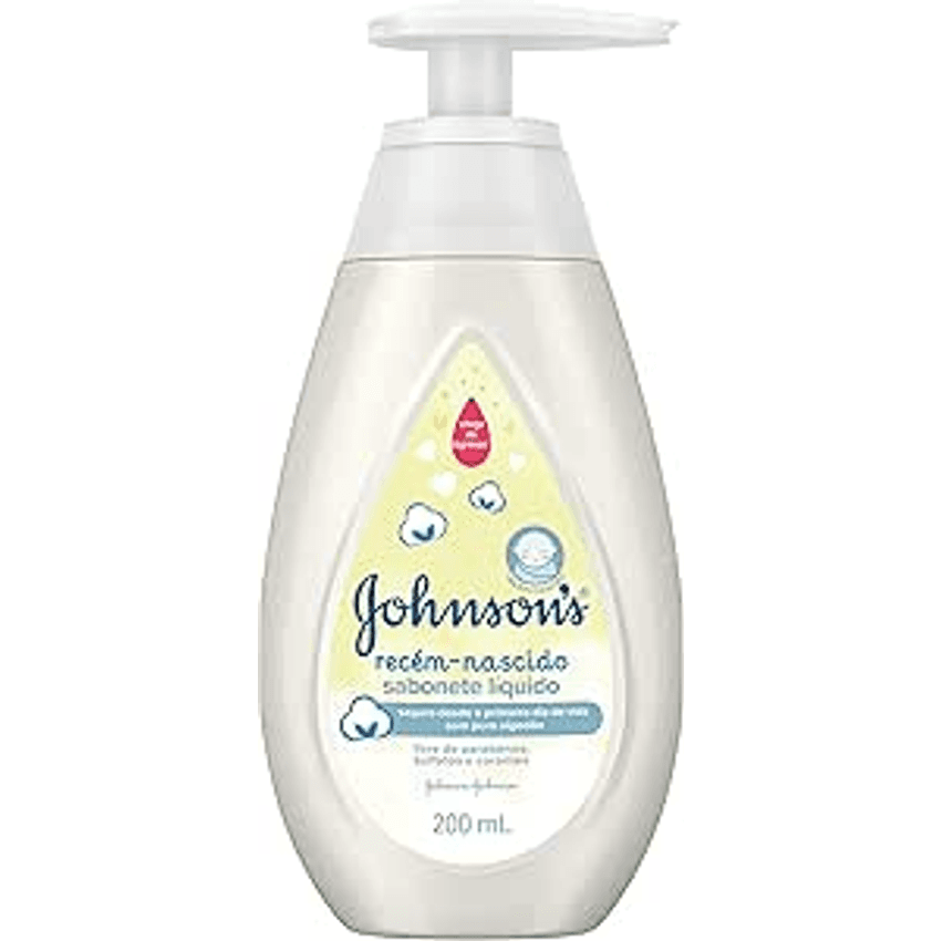 Johnson's Baby Sabonete Líquido Recém Nascido,200ml
