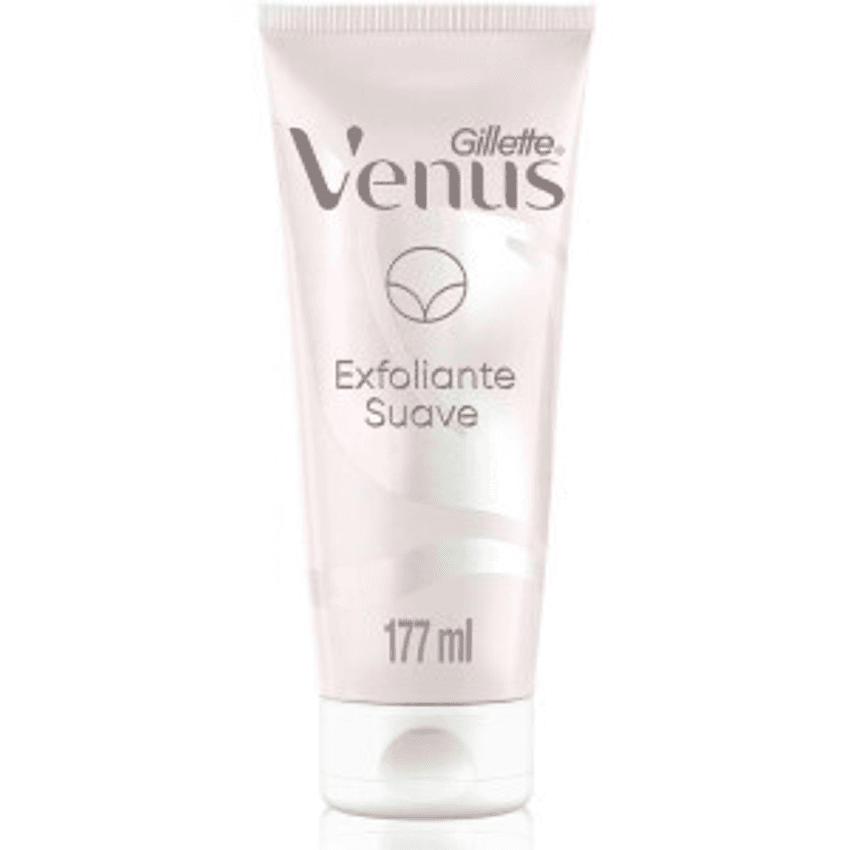 Gillette Venus Esfoliante Suave Especial Para Área Íntima Protege sua Pele durante Depilação com Lâmina ph Balanceado 177 ml