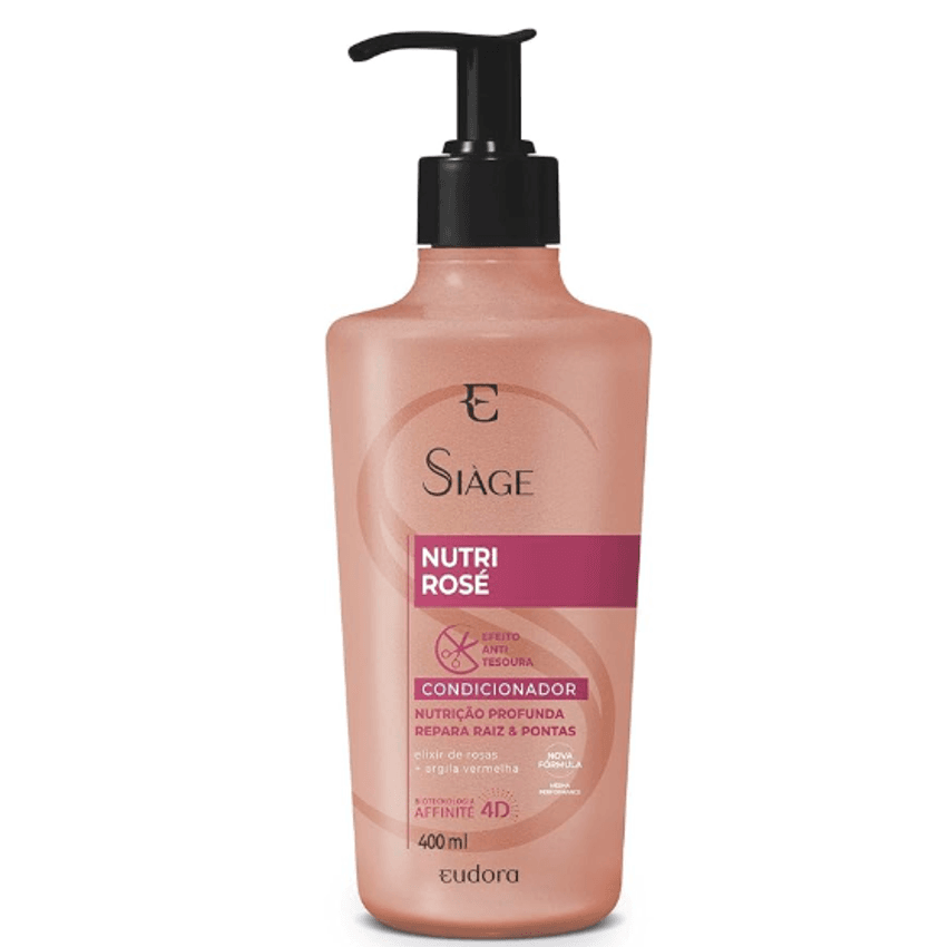 EUDORA SIÀGE CONDICIONADOR NUTRI ROSÈ 400ML