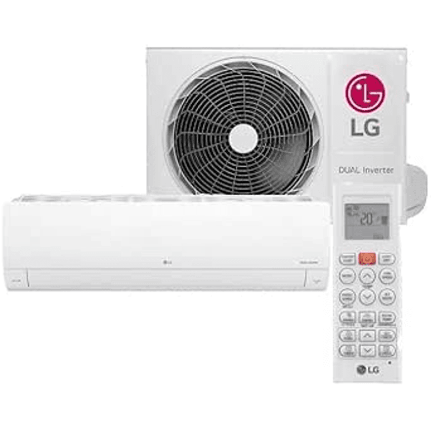 Ar-Condicionado LG DUAL Inverter Voice +AI 12.000 BTU Frio 127V - S3-Q12JA31B