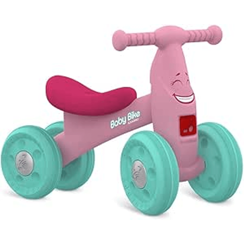 Bandeirante Baby Bike De Equilibrio (Rosa)