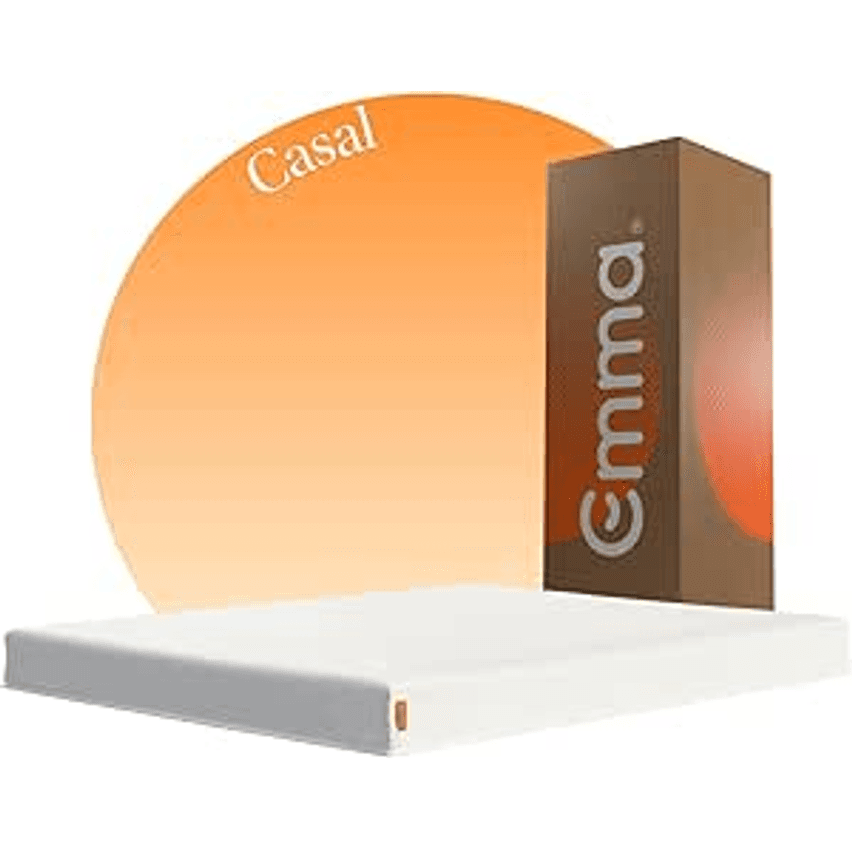 Colchão Casal Emma One Light - Firme E Ortopédico Com Máxima Durabilidade
