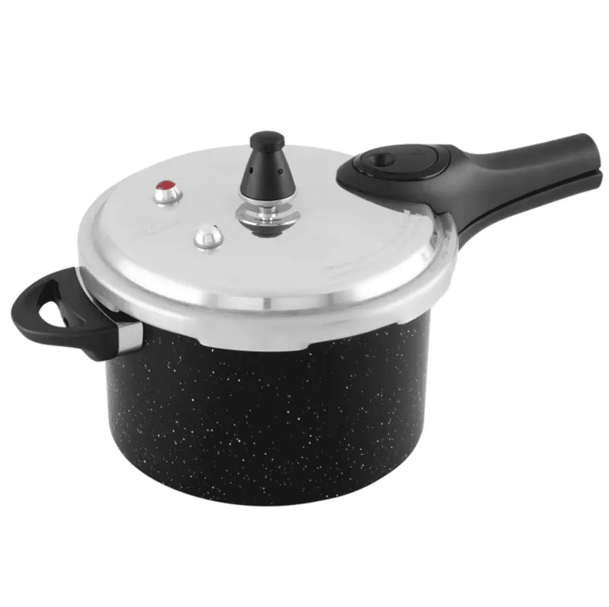 Panela de Pressão Brinox 4,2L Preta - Ceramic Life Pressure