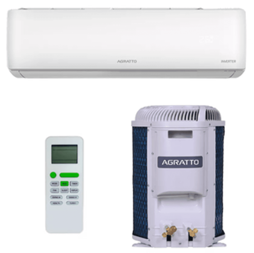 Ar Condicionado Split Hw Inverter Liv Top Agratto 9000 Btus Frio 220v Branco