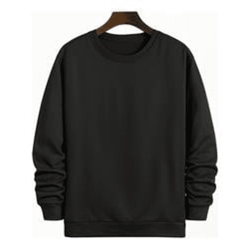 Moletom Blusa Frio Unissex Gola Redonda Careca Liso Promoção