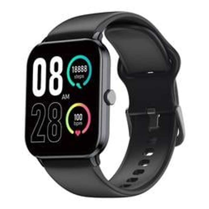Relógio Smartwatch Qcy Watch Gtc S1 Bluetooth 5.0 Ipx8 Cor da pulseira Preto