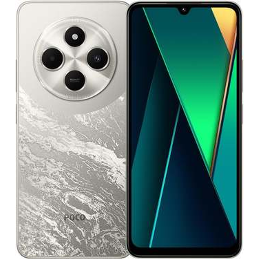 Xiaomi Smartphone POCO C75 4G 128GB/256GB 6,88 ''120Hz RAM,5160mAh batería procesador Mediatek Helio G85 50MP cám (Gold, 6GB+128GB)