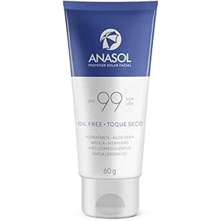 Protetor Solar Facial FPS 99 60g - Anasol