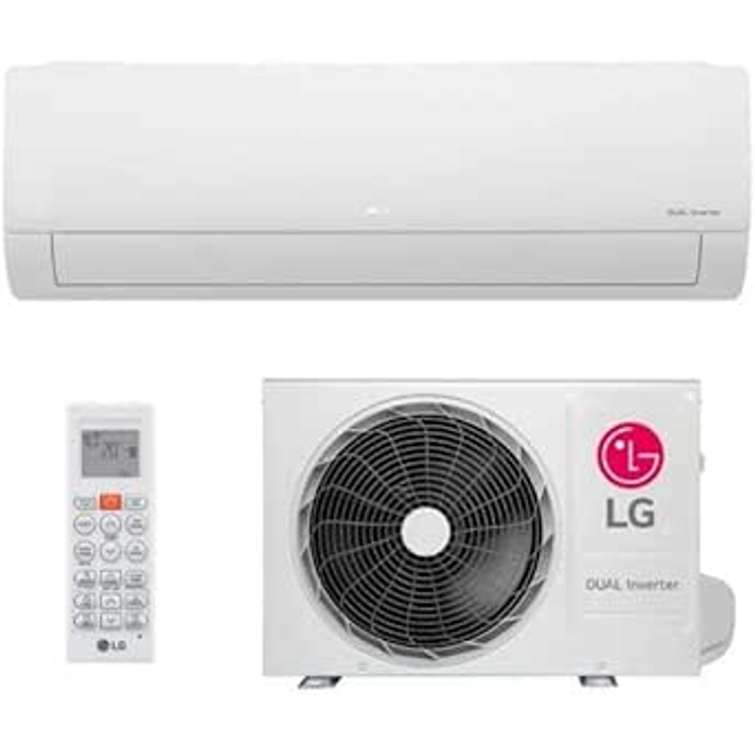 Ar Condicionado Split Hi Wall R32 LG Dual Inverter Voice +AI 18000 BTU/h Frio S3-Q18KL31B – 220 Volts