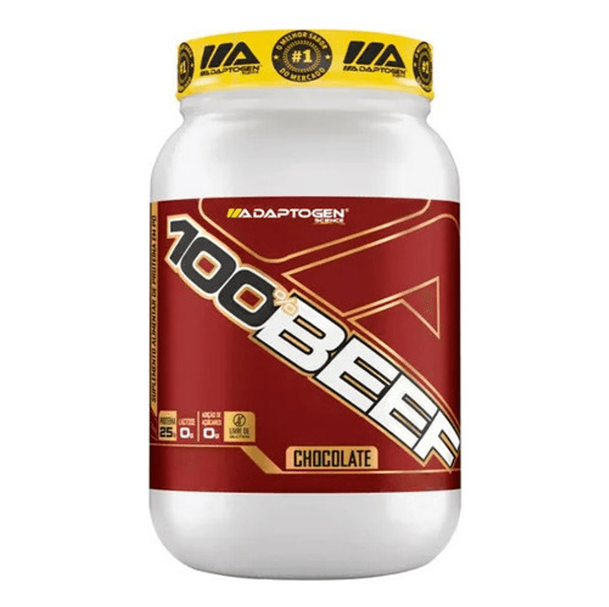 100% Beef Protein 900g Livre De Lactose Adaptogen
