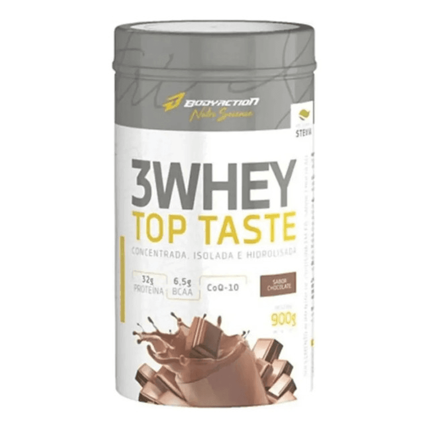 3 Whey Top Taste 900g Body-action Chocolate
