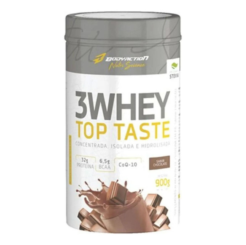 3 Whey Top Taste 900g Body-action Chocolate