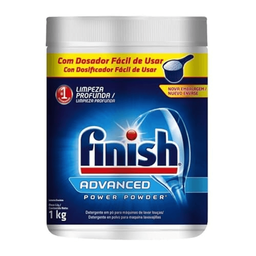 Advanced Detergente Em Pó Para Lava Louças 1Kg, Finish