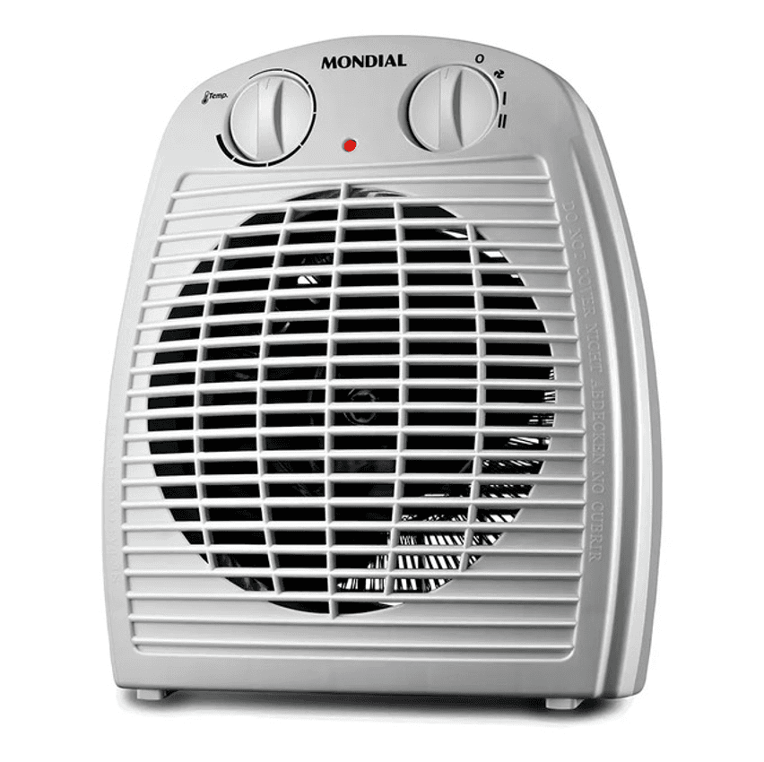 Aquecedor A Ar, Mondial 1500w A-08 Cinza 220v