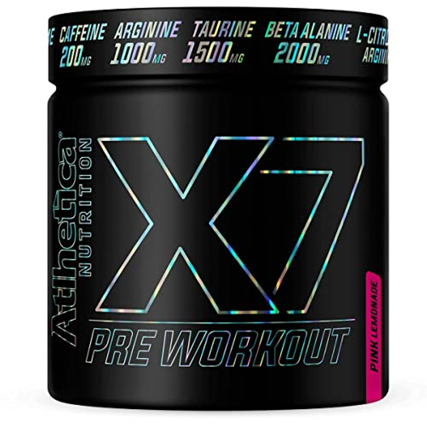 Atlhetica Nutrition X7 PRE WORKOUT (300g), Multicolorido