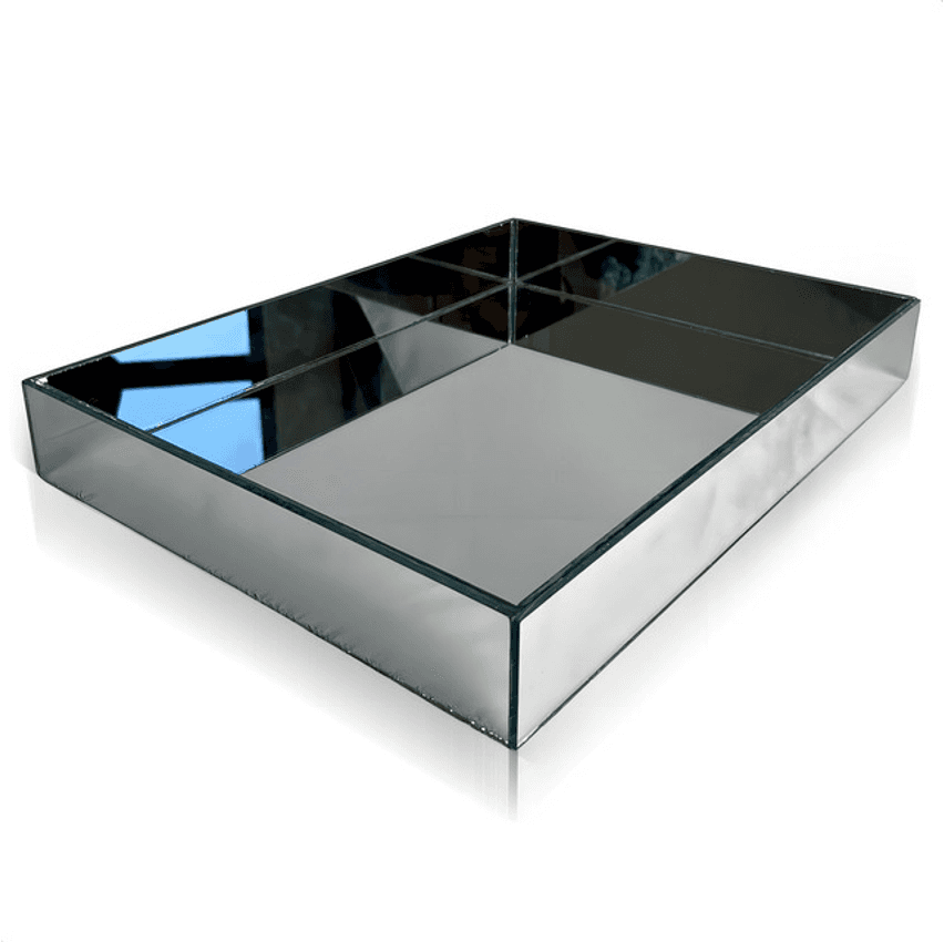 Bandeja Espelhada De Mesa Para Sala Jantar 30x20
