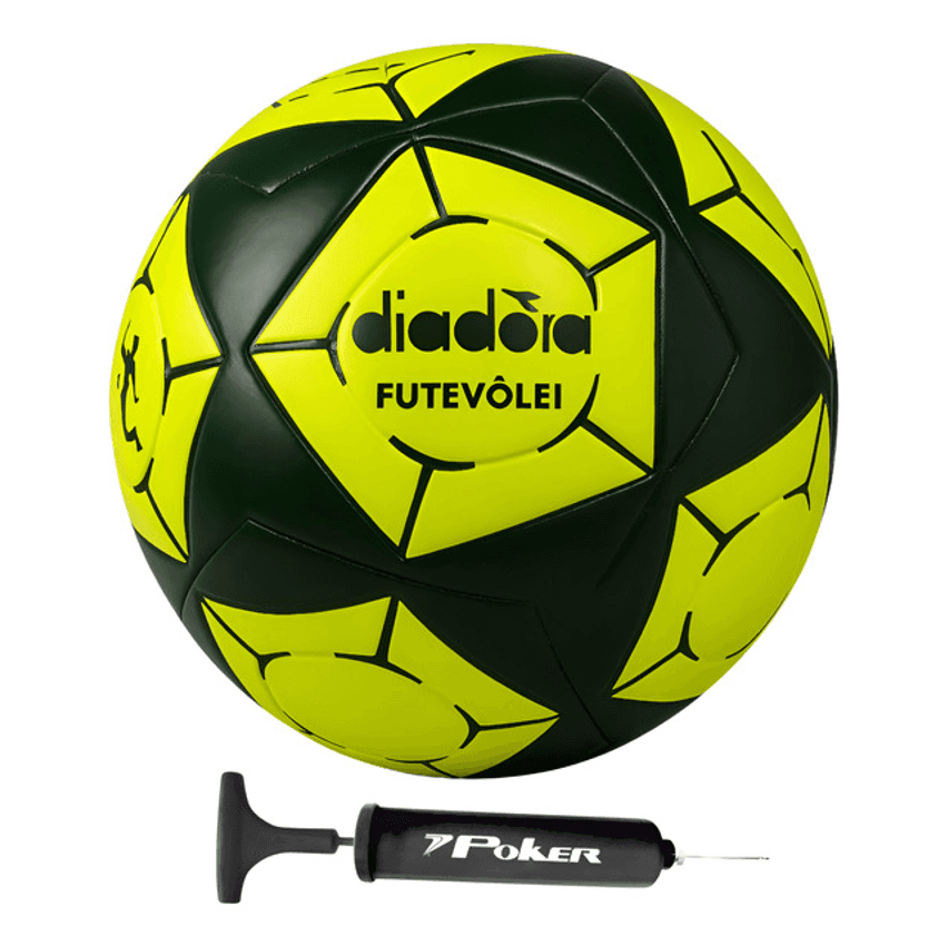 Bola De Futevôlei Diadora Elite-r + Bomba De Ar