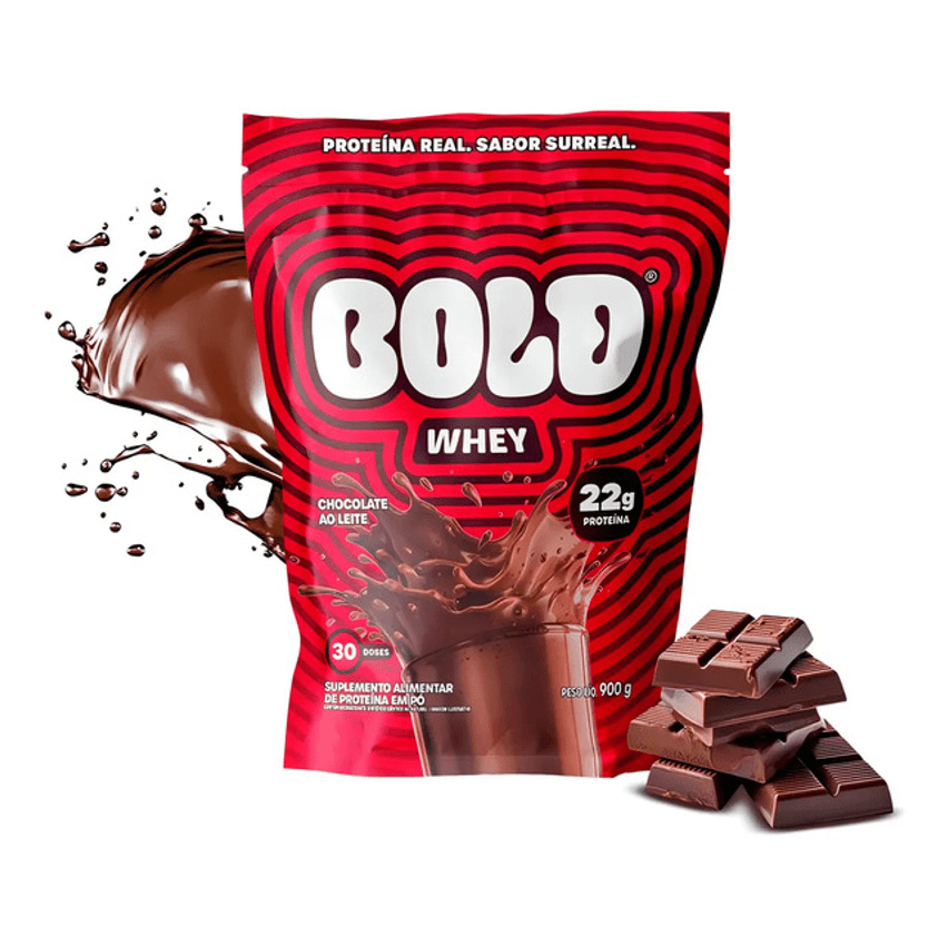 Bold Whey Chocolate Ao Leite Refil 900g