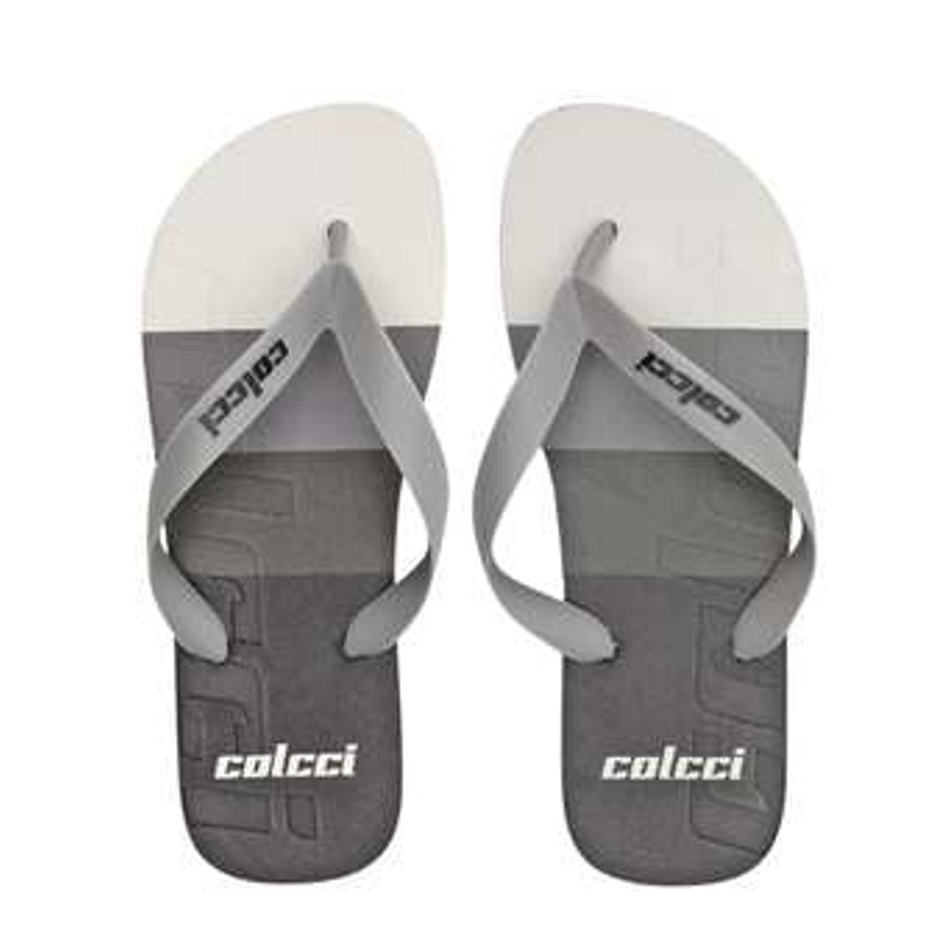 Chinelo Colcci Logomania Cinza