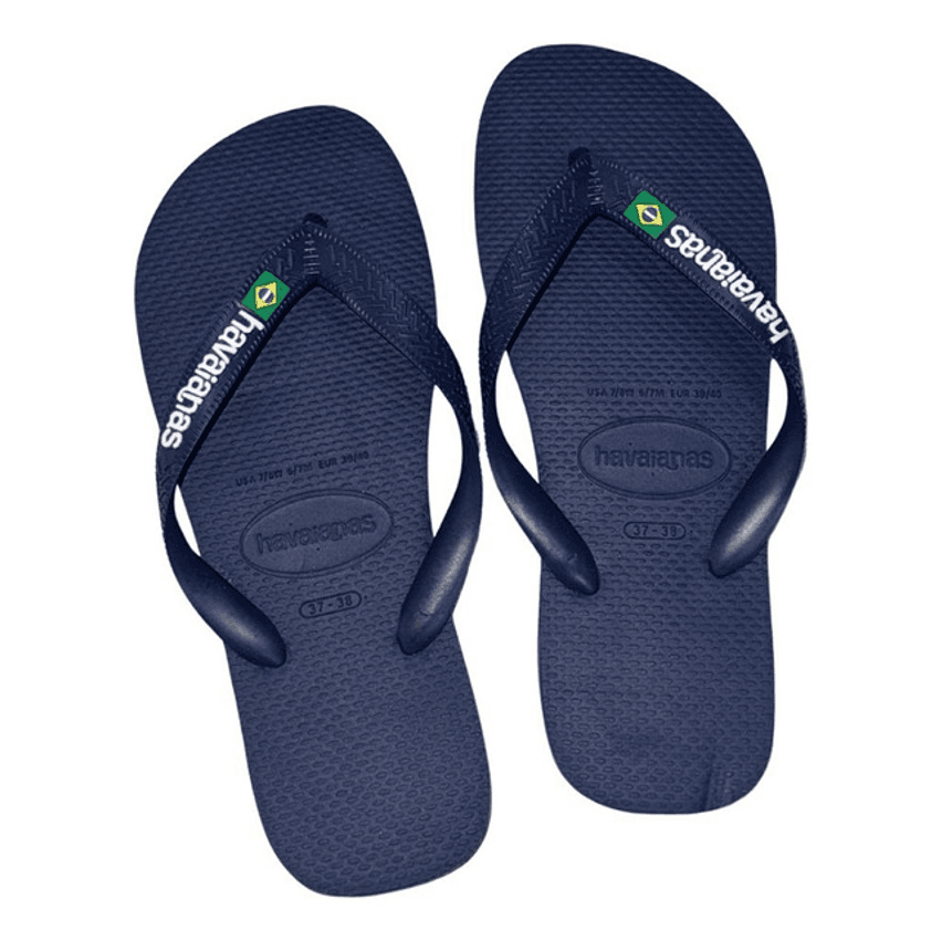 Chinelo Havaianas Brasil Logo Bandeirinha Original