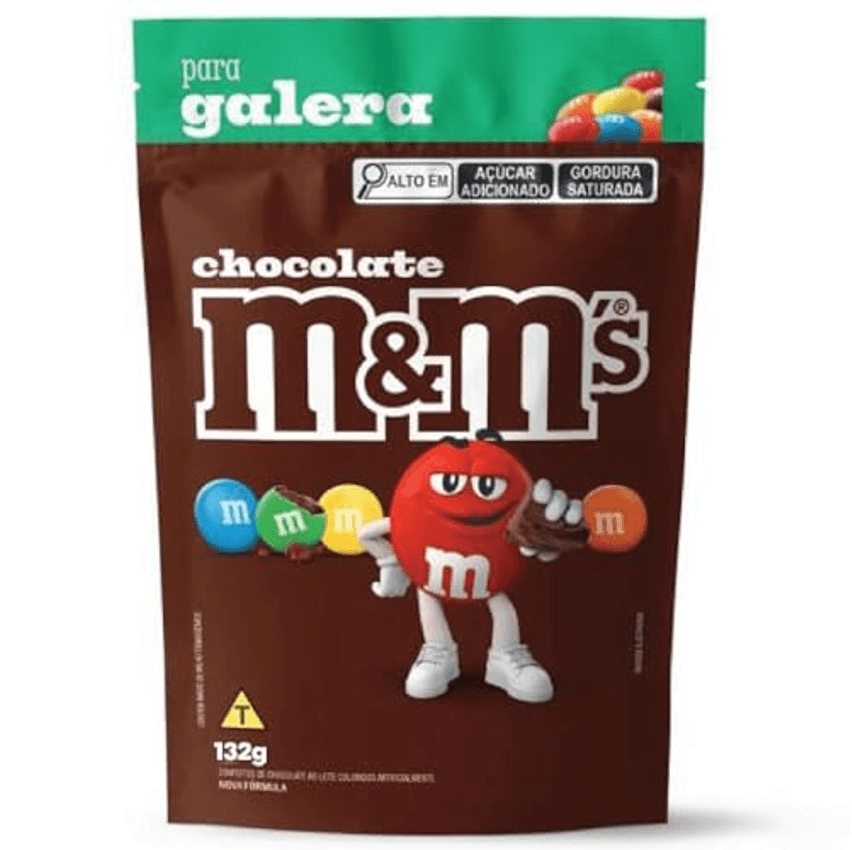Chocolate M&M'S Ao Leite 132g