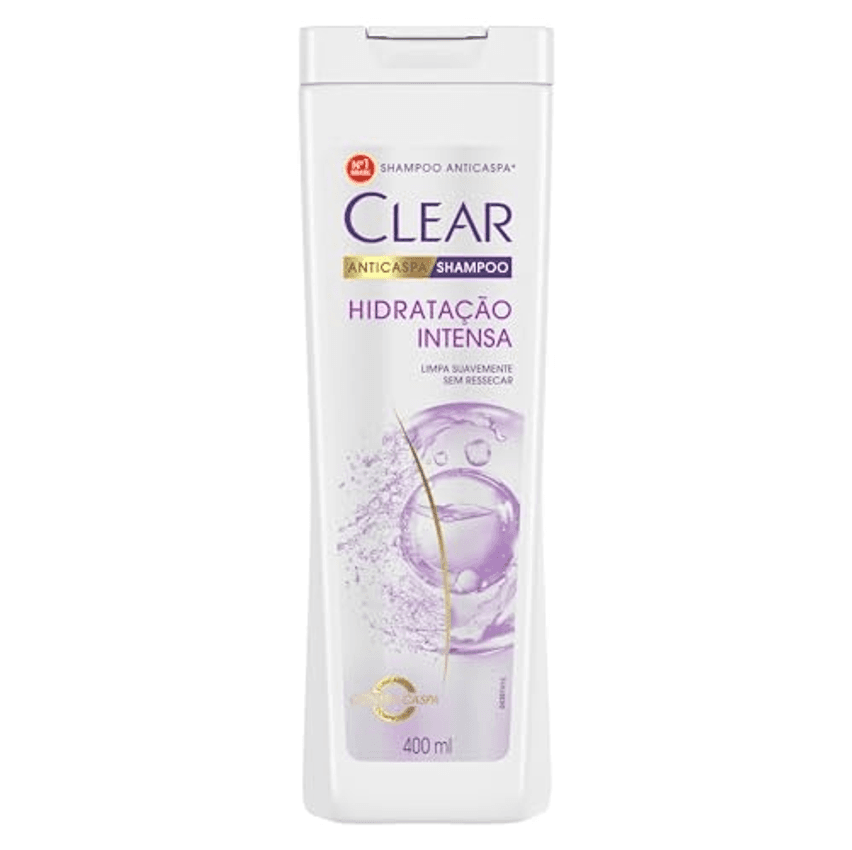 Clear Anticaspahidratação Intensa Shampoo 400 Ml
