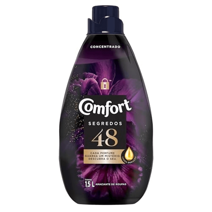 Comfort Amaciante Concentrado 48 Segredos 1,5L