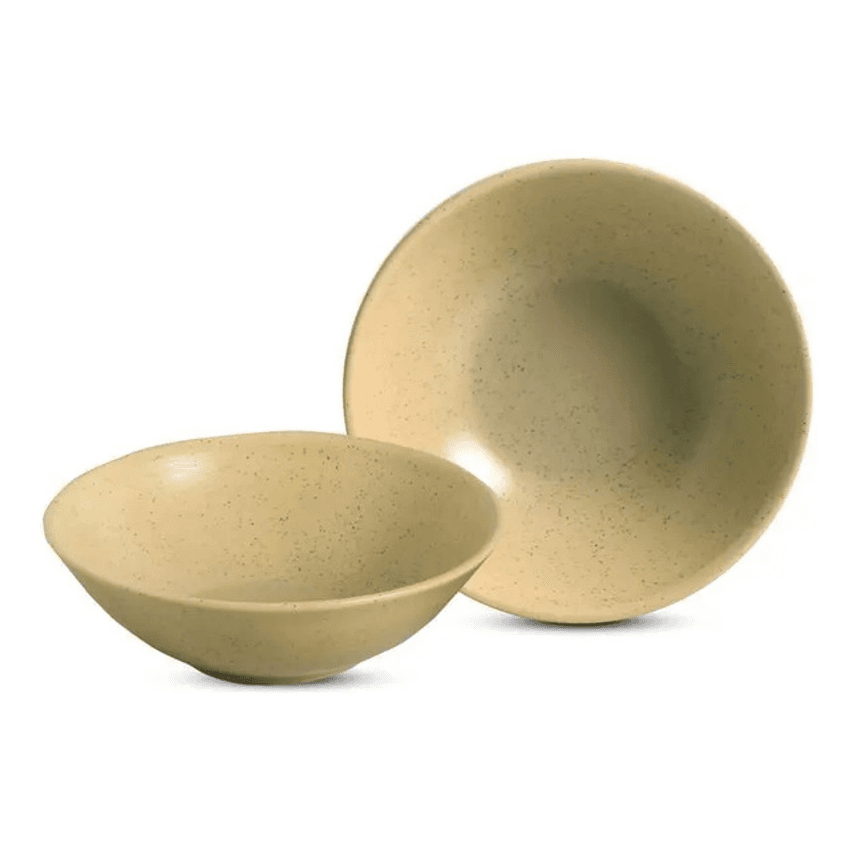 Conjunto De 6 Bowls Organic Sand Alleanza Bege
