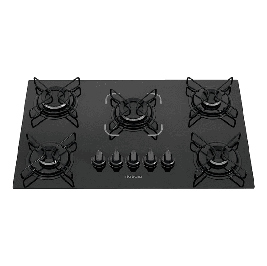 Cooktop Itatiaia Essencial 5 Bocas Preto 127/220v