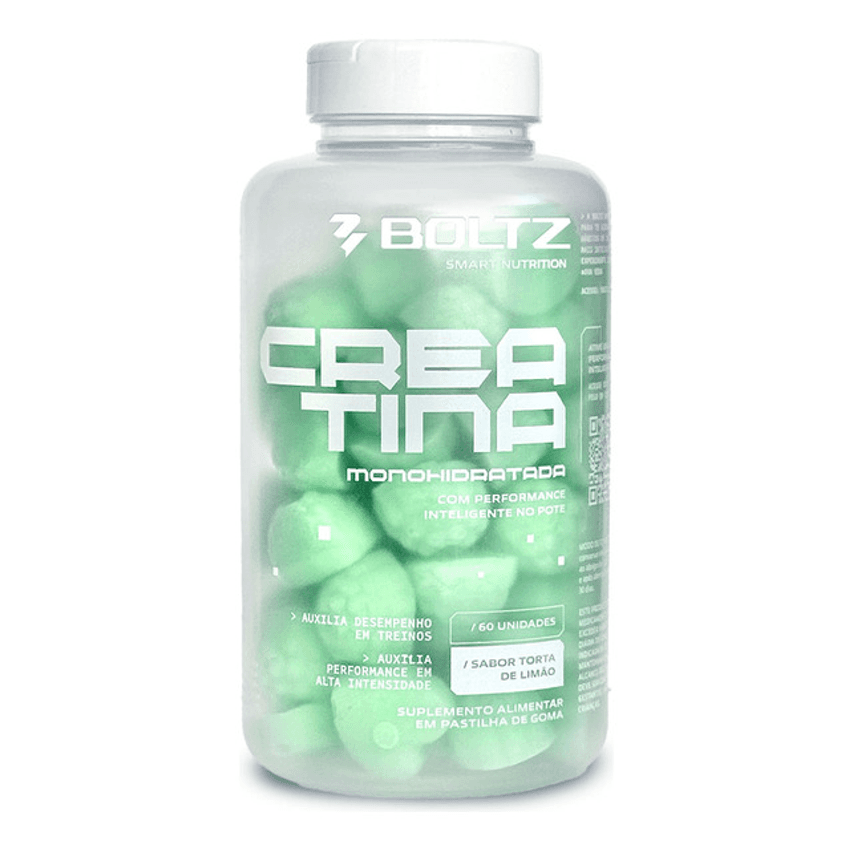 Creatina Boltz Smart Nutrition Gummies 60 Gomas