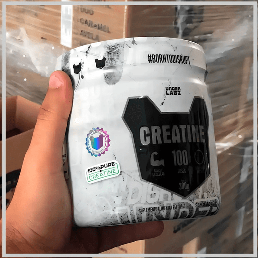 Creatina Borntodisrupt - Under Labz Sabor Natural Neutro