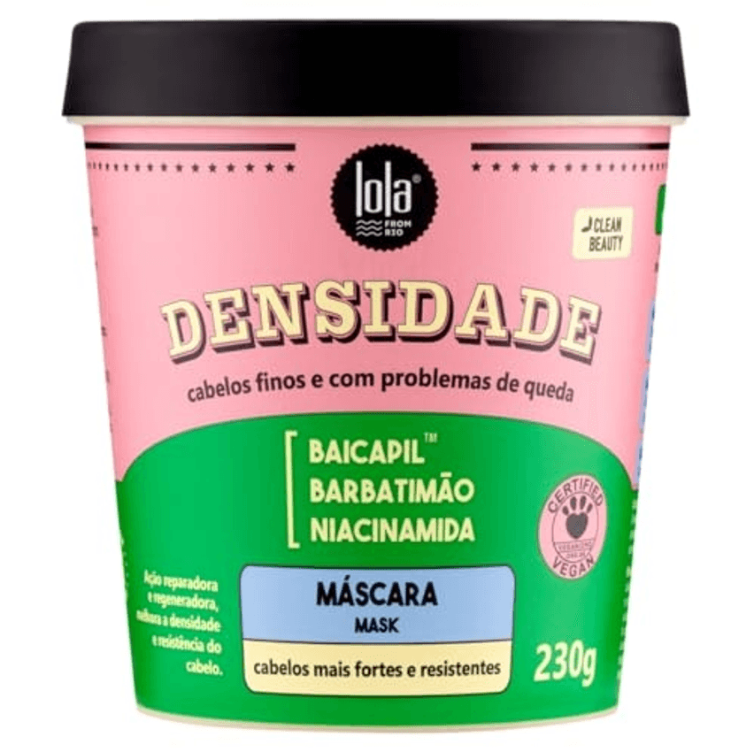 Densidade Máscara Capilar 230g , Lola Cosmetics