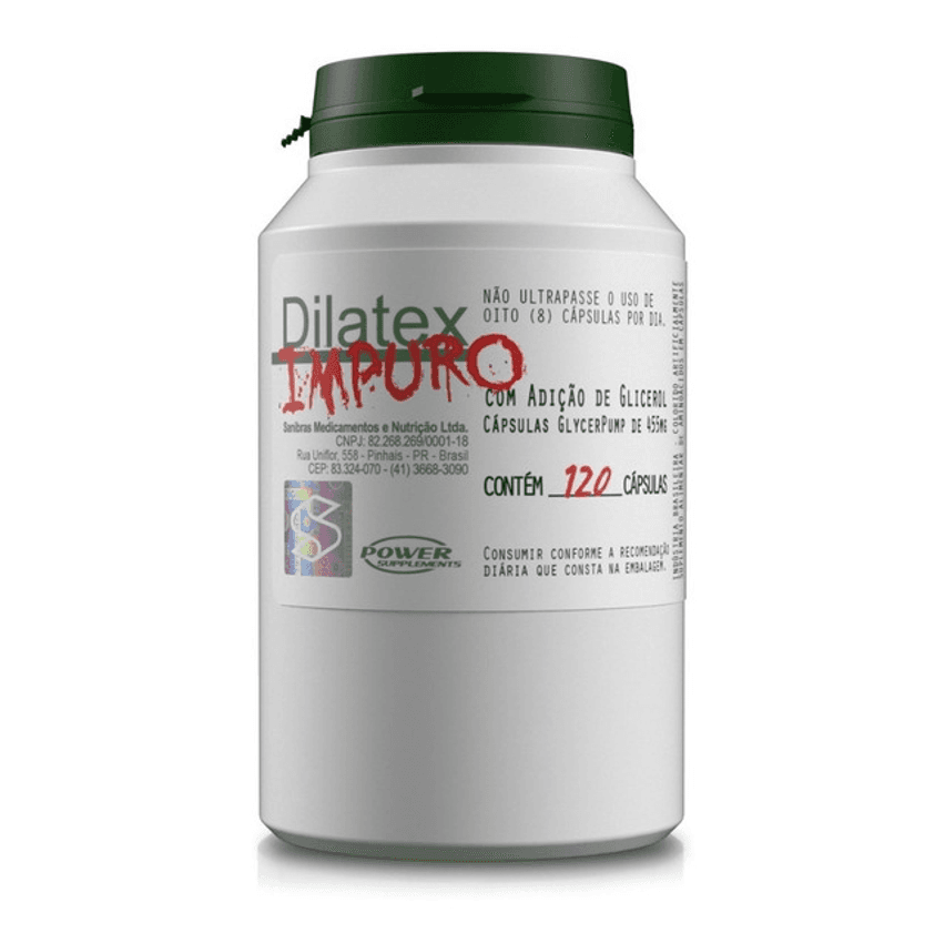 Dilatex Impuro 120 Cápsulas - Sanibras
