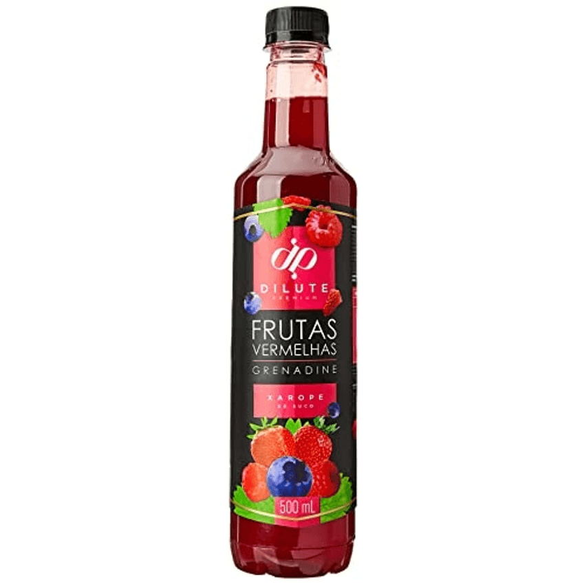 Dilute Xarope Frutas Vermelhas 500 Ml