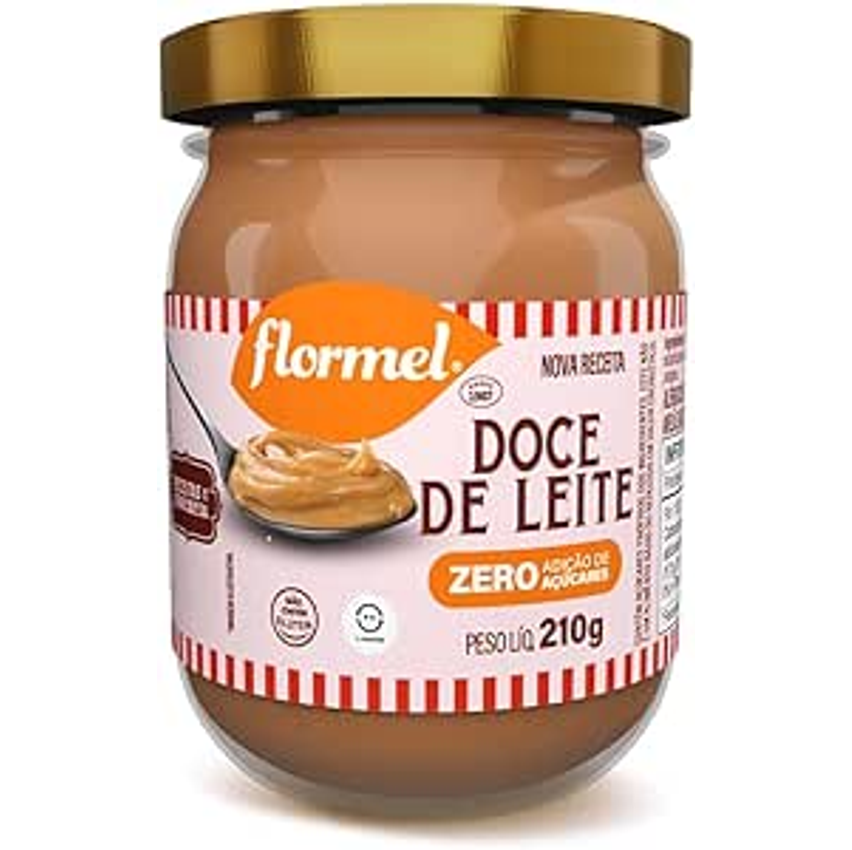 Doce de Leite Cremoso FLORMEL 210 Gramas
