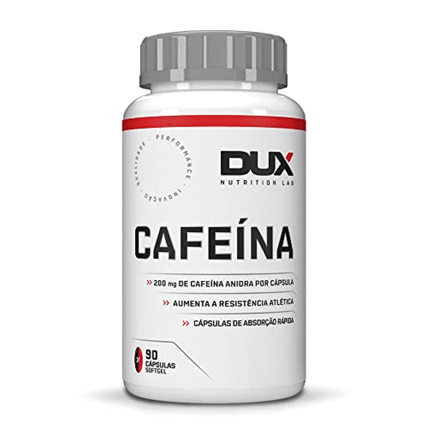 Dux Nutrition, TK.JP, Cafeína - Pote 90 Cápsulas
