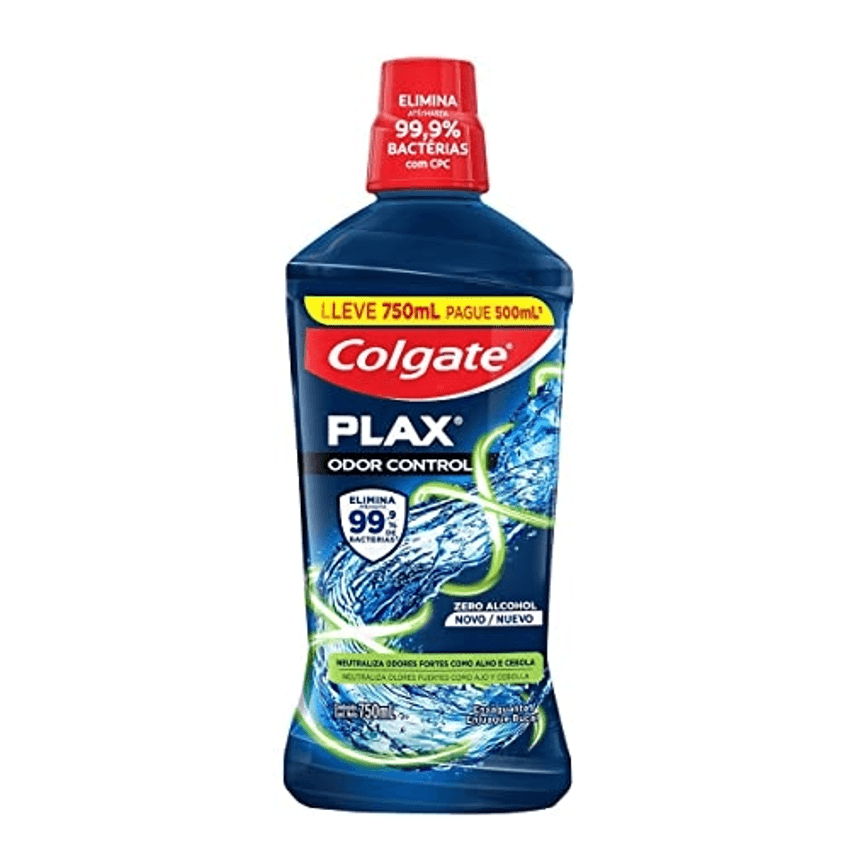 Enxaguante Bucal Colgate Plax Odor Control 750m