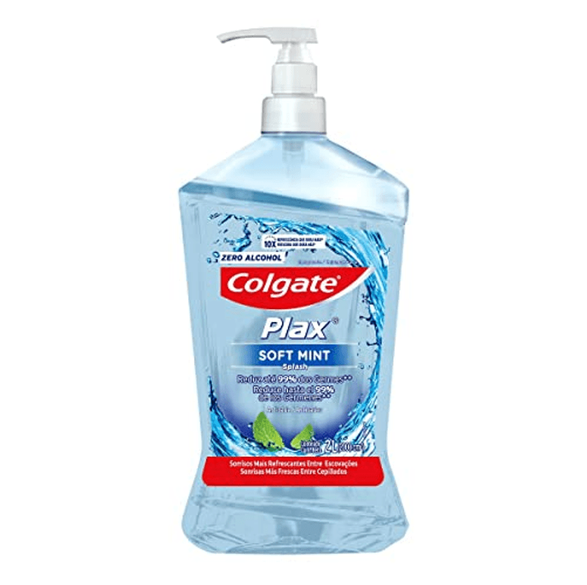 Enxaguante Bucal Colgate Plax Soft Mint 2l