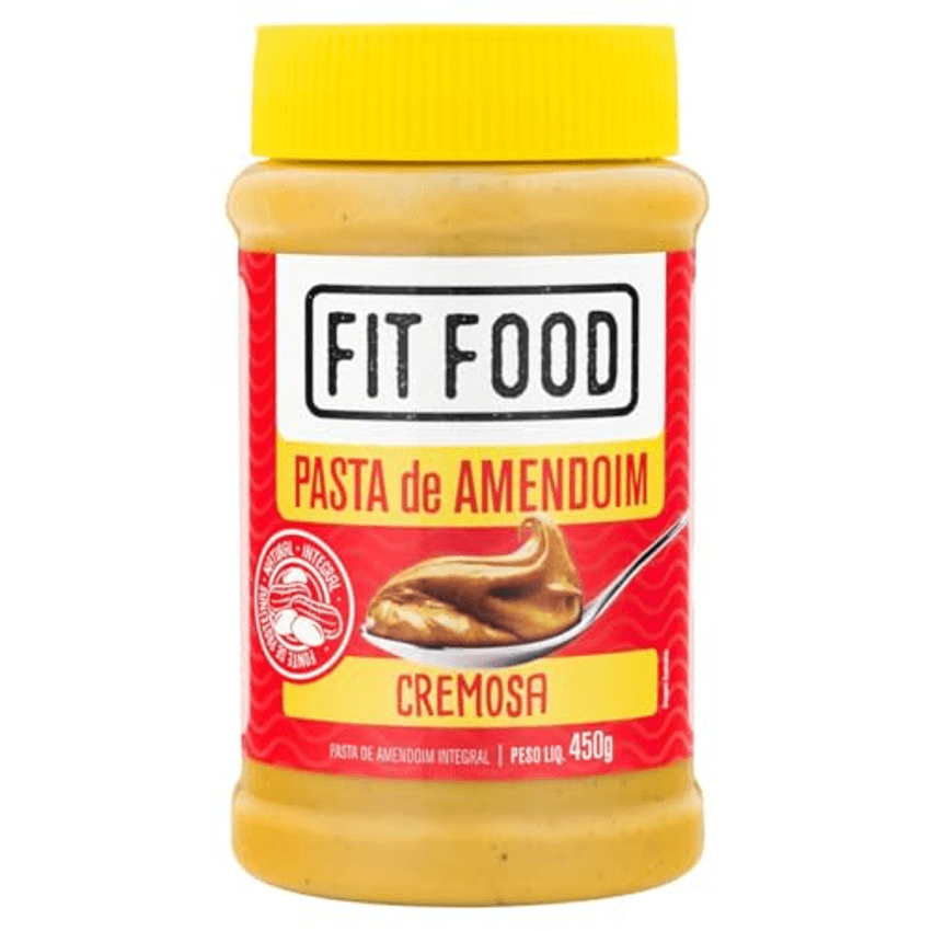 Fit Food Pasta de Amendoim Cremosa 450g