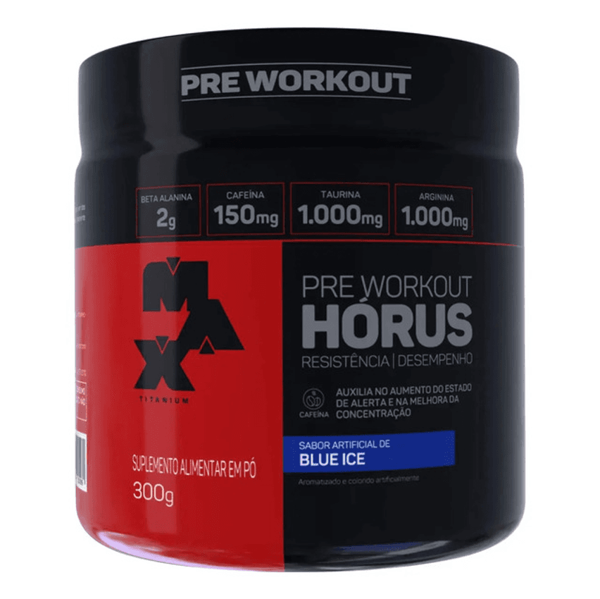Hórus 300g Max Titanium Sabor Blue Ice
