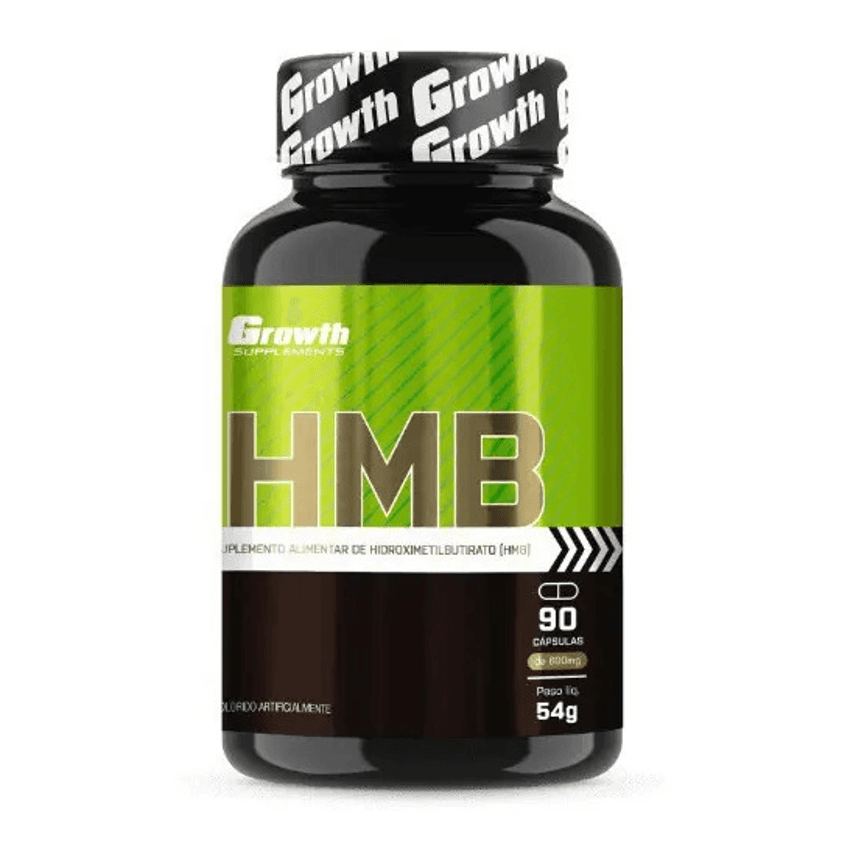 Hmb 90 Cápsulas Growth Supplements Sem Sabor