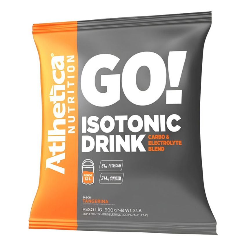 Isotonico Isotonic Drink Go! - Atlhetica 900g - Endurance