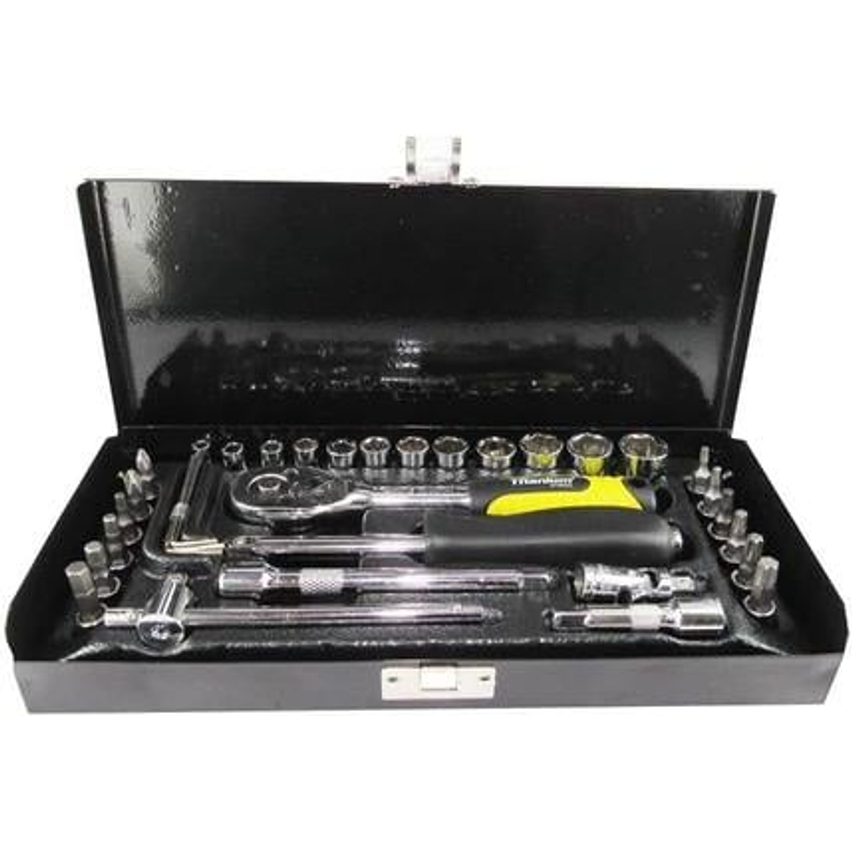 Jogo De Ferramentas C/ 033 Pçs