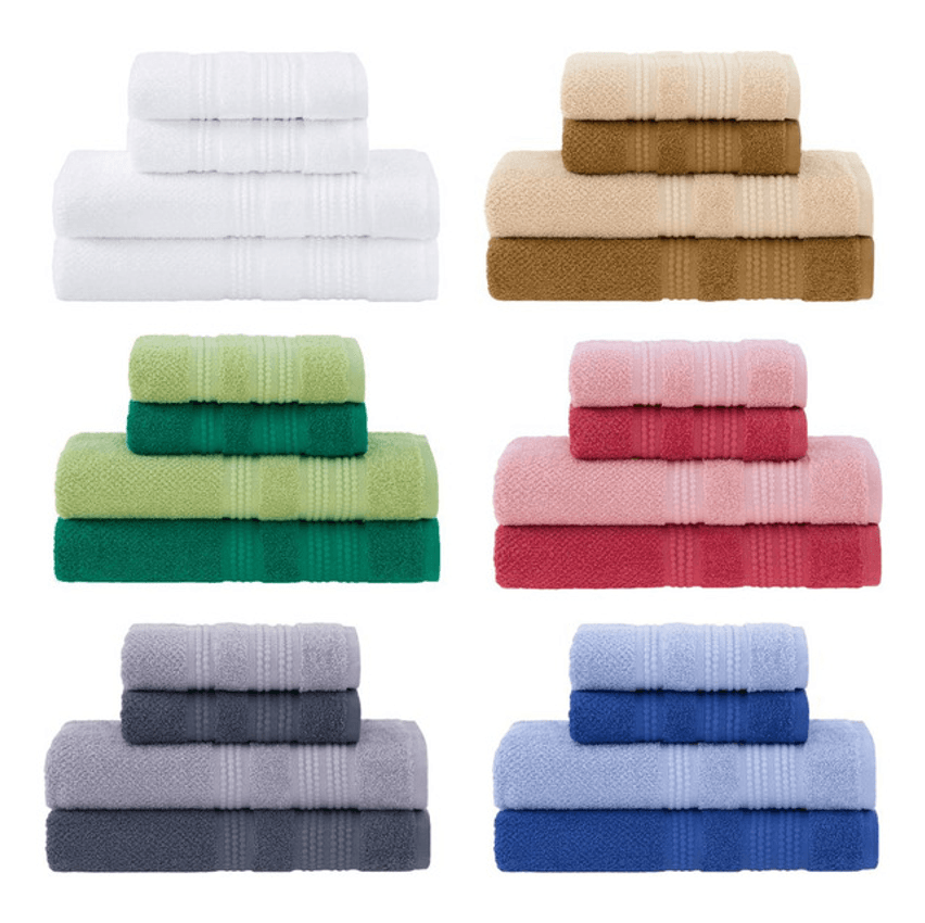 Jogo De Toalhas Buddemeyer Frape Dots Banho 4 Peças