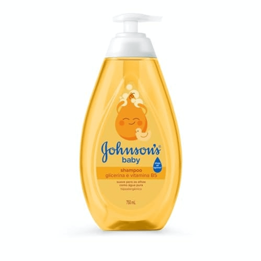 Johnson's Baby Shampoo Glicerina Para Bebê, 750ml