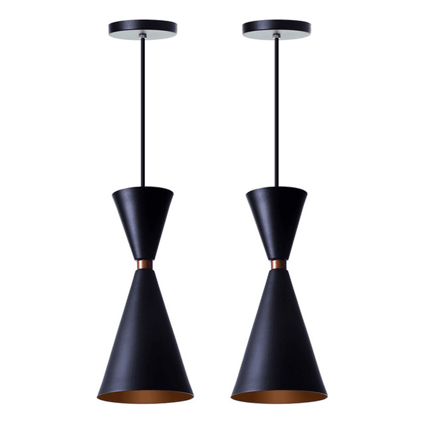 Kit 2 Pendente Lustre Mini Moscou 30cm Balcao Gourmet