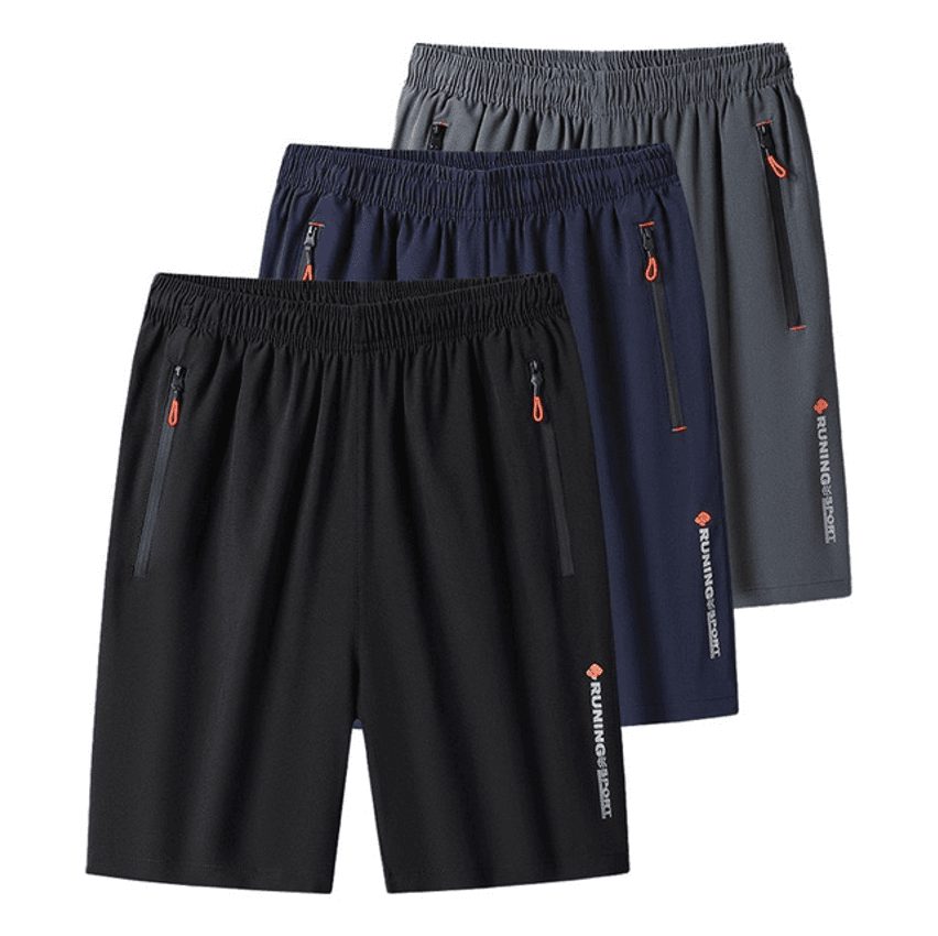 Kit 3 Bermudas Dry Fit De Alto Padrão Para Academia