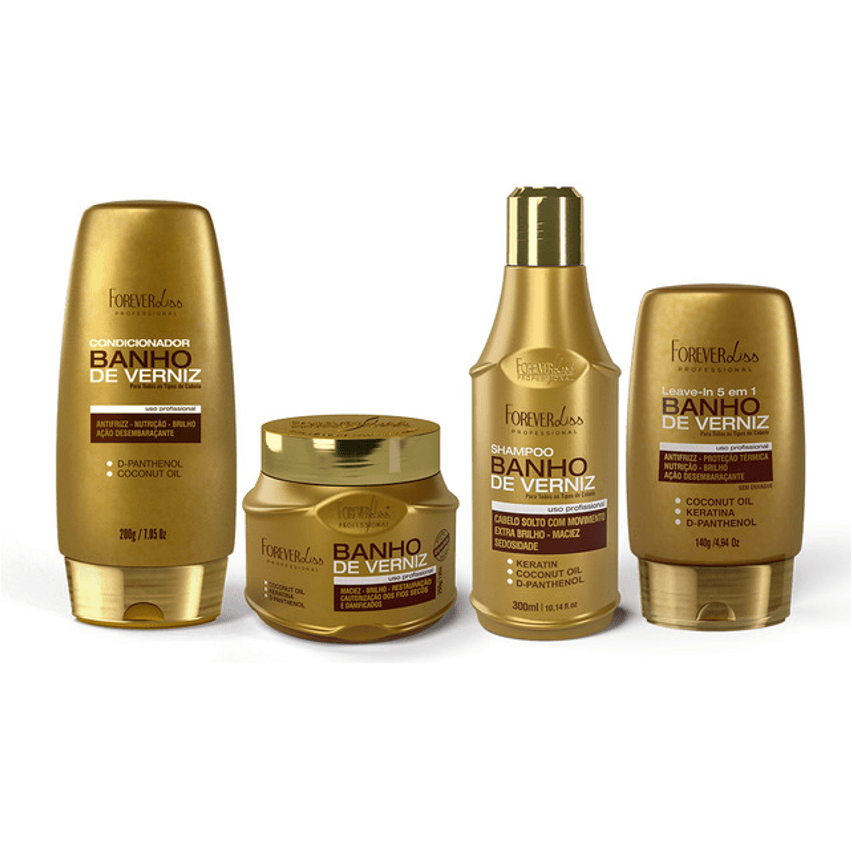 Kit Banho De Verniz Forever Liss