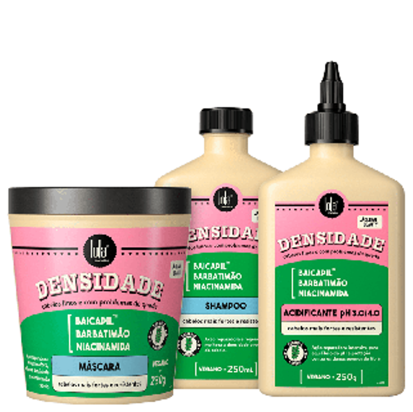 Kit Lola Cosmetics Densidade Essential Trio (3 Produtos)
